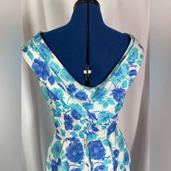 Vintage 50s Brunch/Prom/Party Dress - Picture 3 of 9